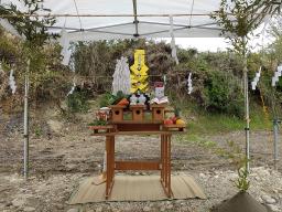 地鎮祭を執り行いました