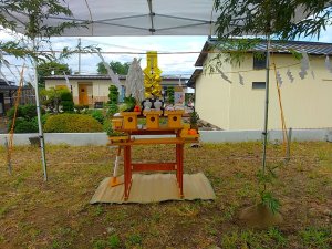 地鎮祭を執り行いました